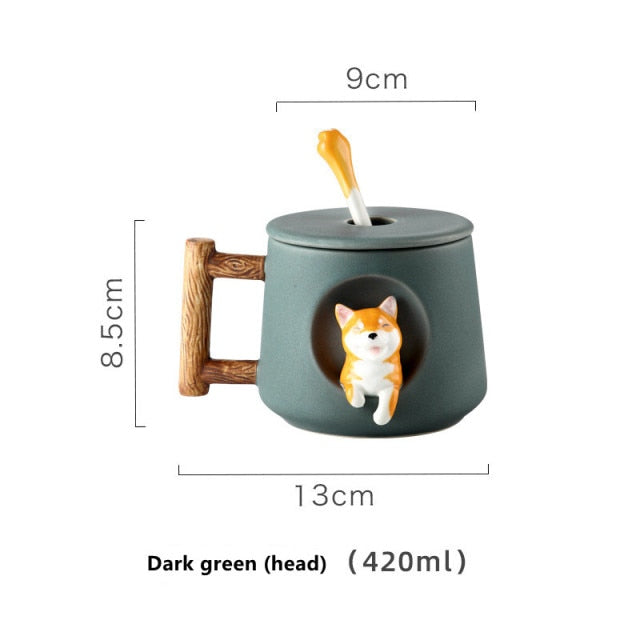Lisslune | Cute Dog Coffee Mug