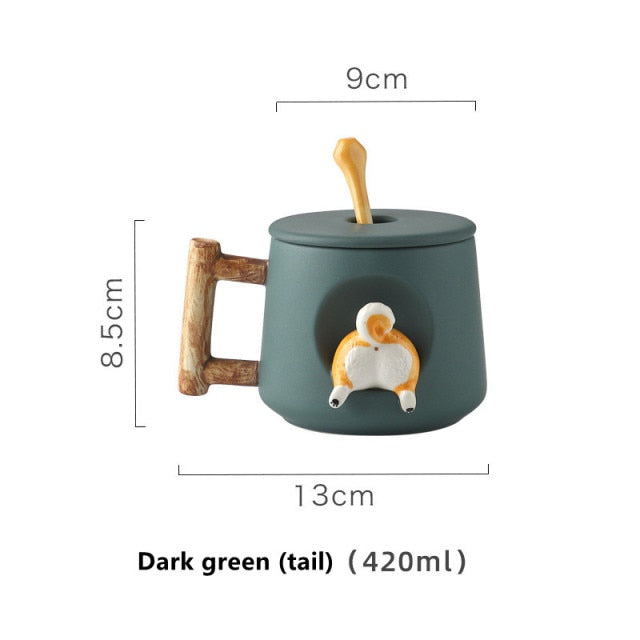 Lisslune | Cute Dog Coffee Mug
