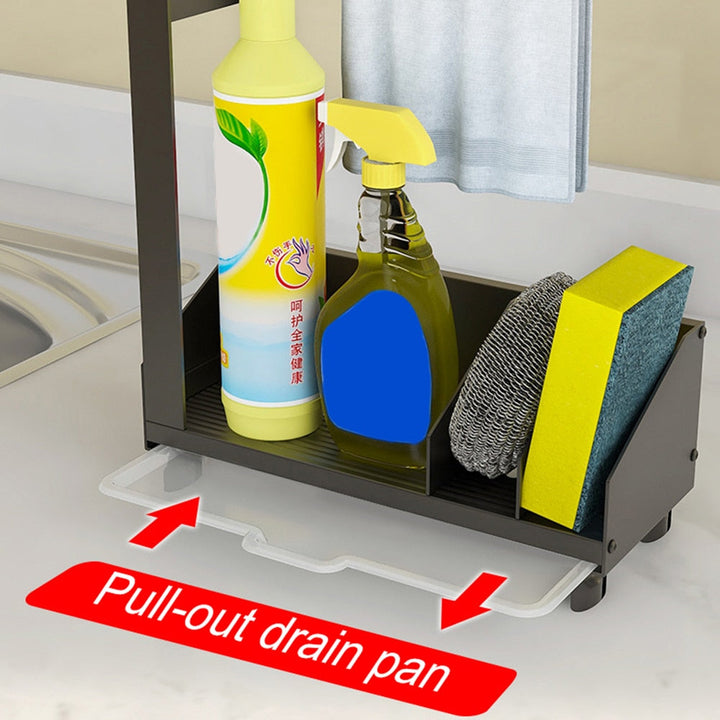 Lisslune | Non-Slip Kitchen Sink Storage Rack Drainer