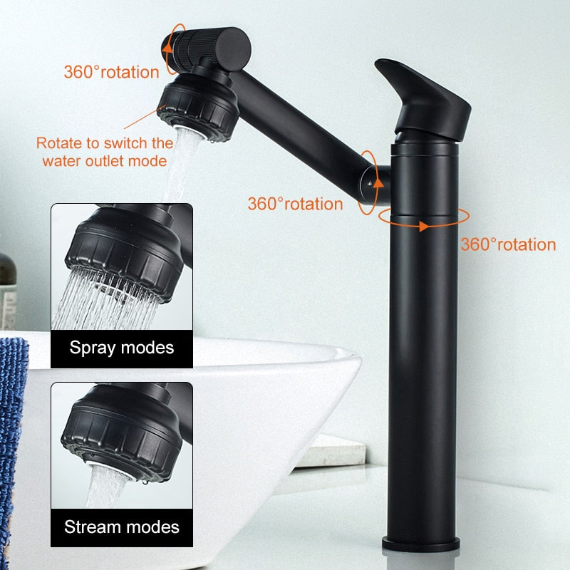 Lisslune | Elegant Luxury Rotating Basin Faucet