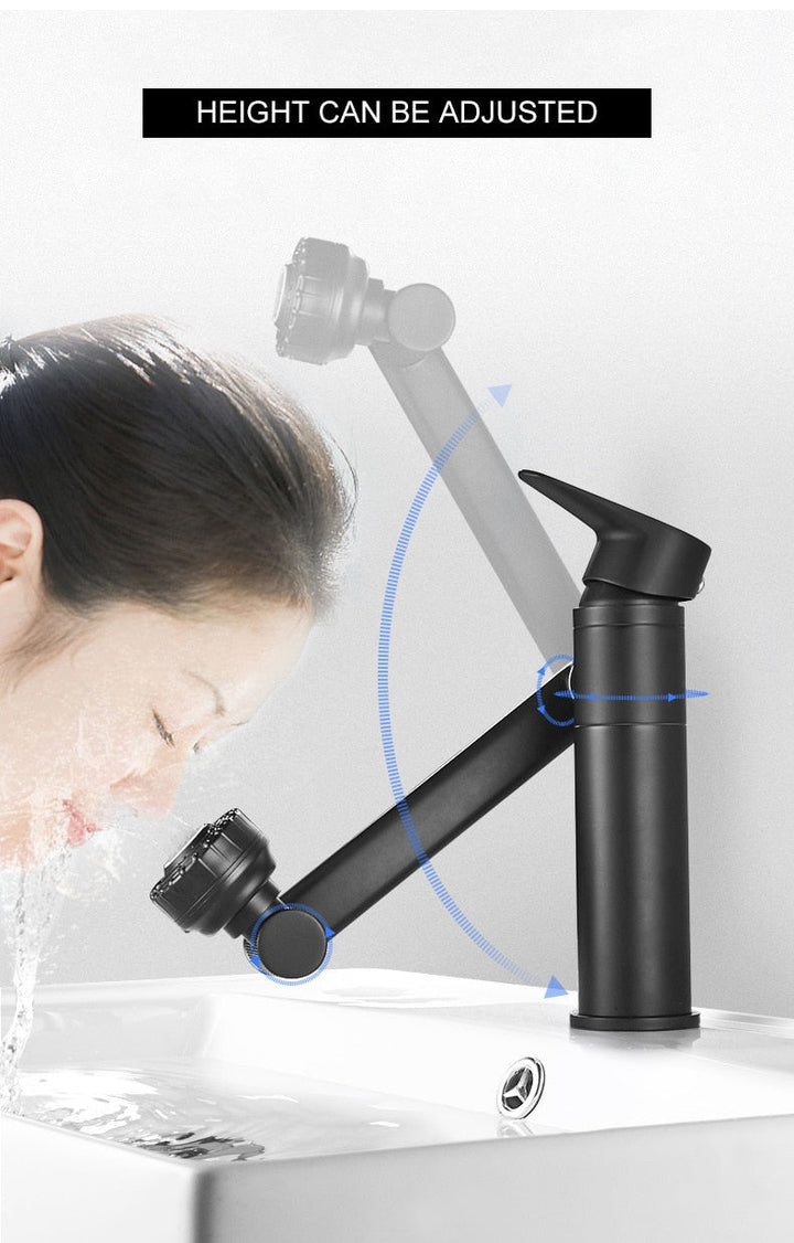 Lisslune | Elegant Luxury Rotating Basin Faucet