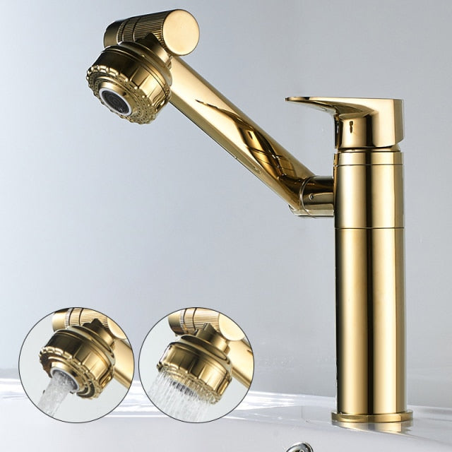 Lisslune | Elegant Luxury Rotating Basin Faucet