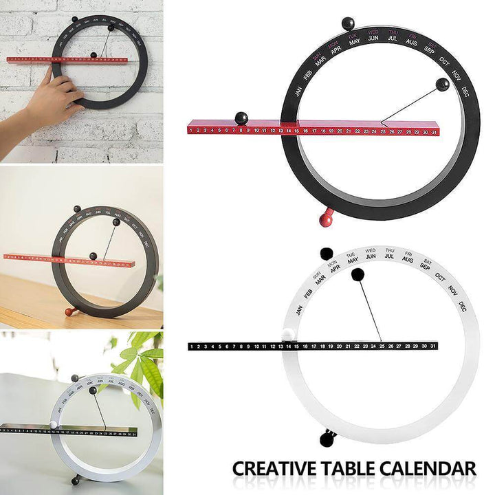Lisslune | Flip Magnetic Manual Daily Desktop Calendar
