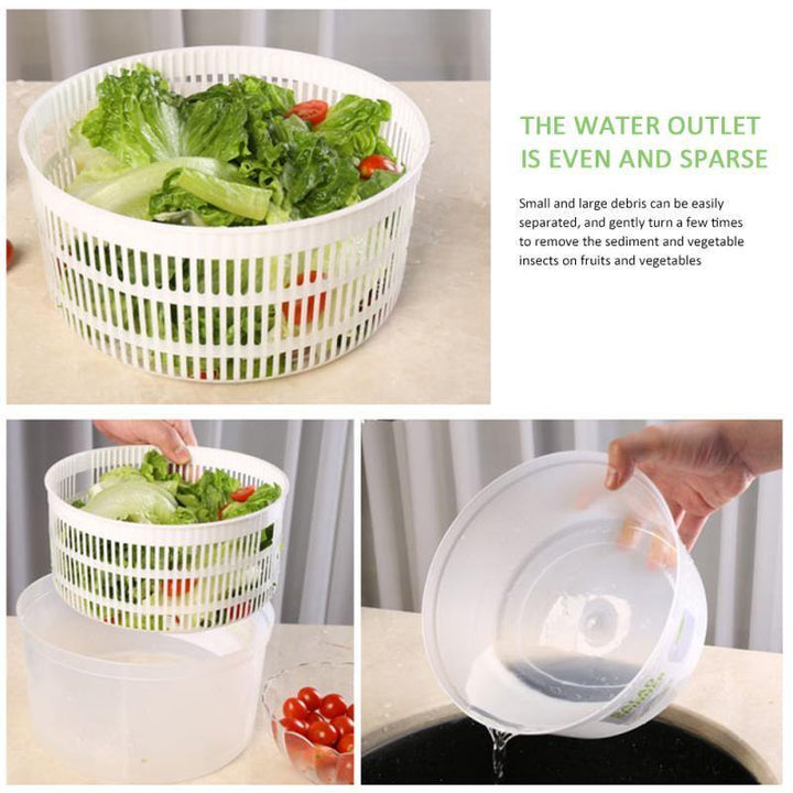 Lisslune | Rotatable Vegetable Easy Drainer Box