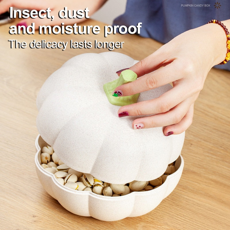 Lisslune | Pumpkin Multi-Layer Snack Storage Box