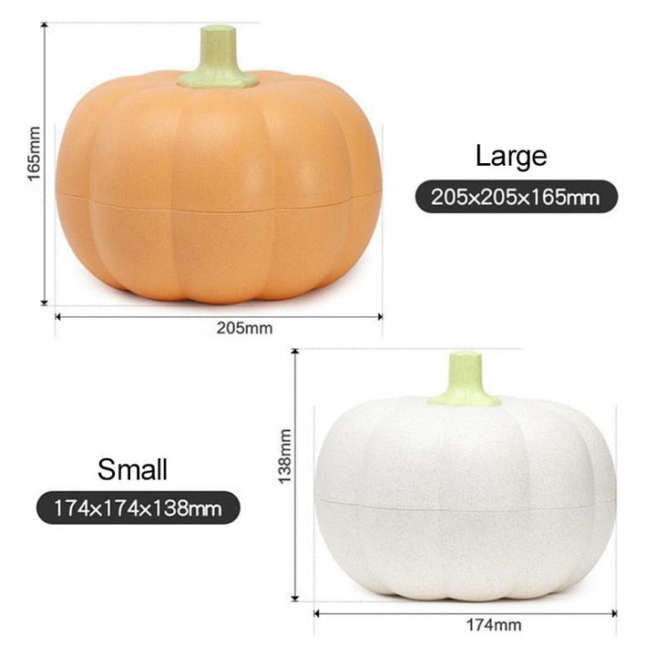 Lisslune | Pumpkin Multi-Layer Snack Storage Box