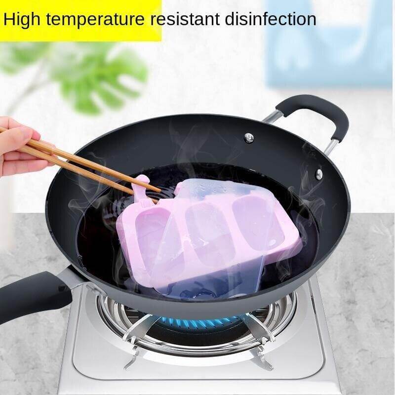 Lisslune | Silicone Cartoon Homemade Ice Cream Molds