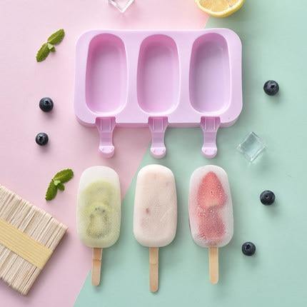 Lisslune | Silicone Cartoon Homemade Ice Cream Molds