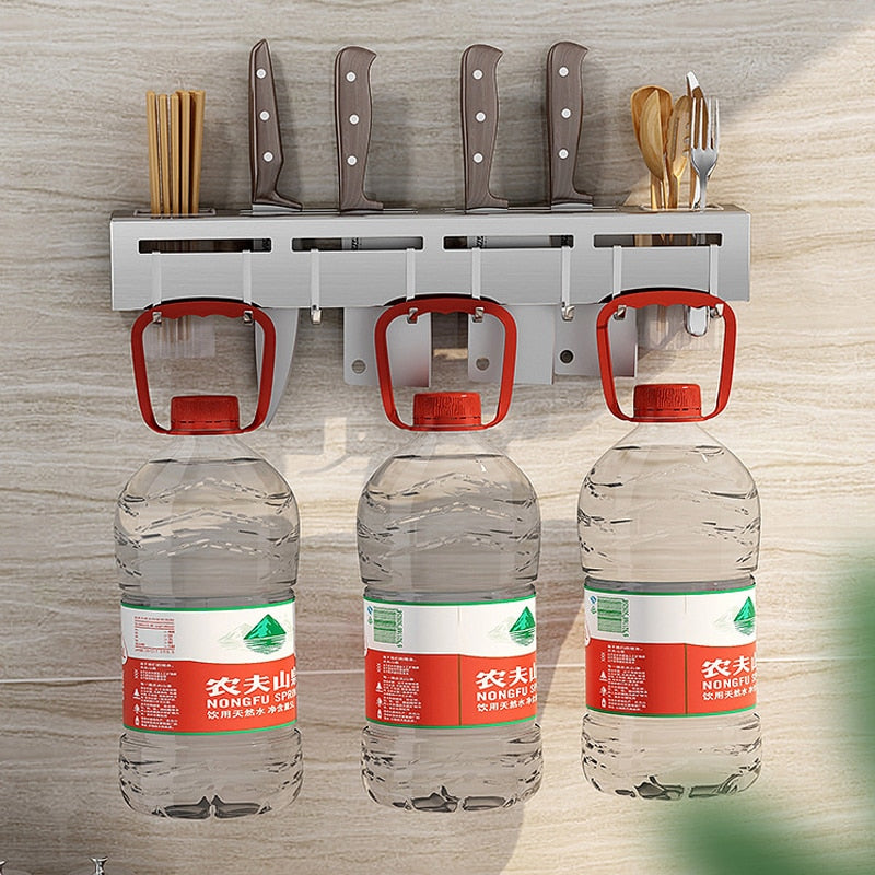 Lisslune | Punch-free Kitchen Tableware Storage Rack