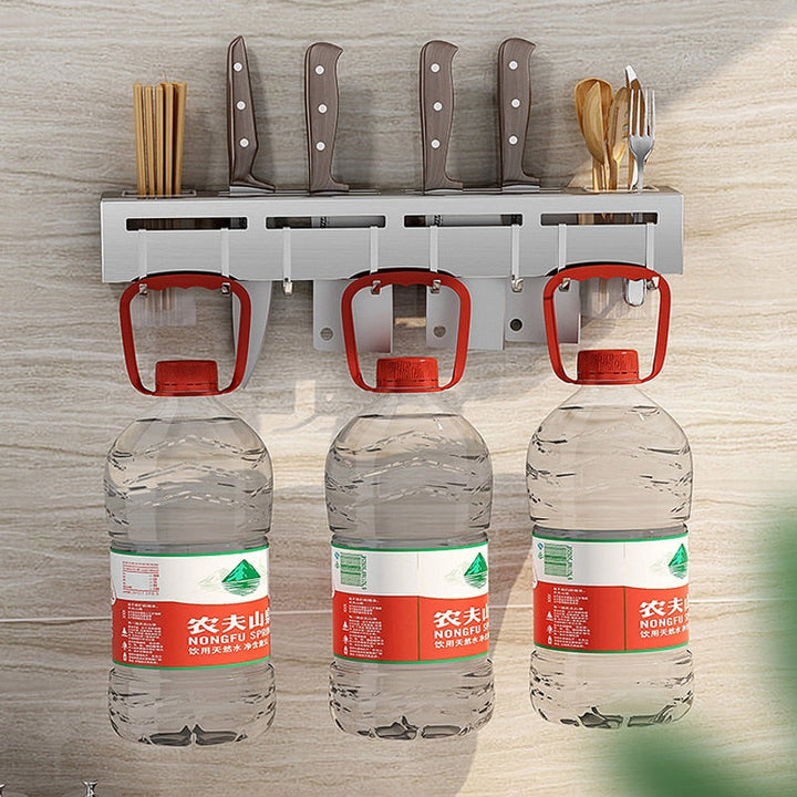Lisslune | Punch-free Kitchen Tableware Storage Rack