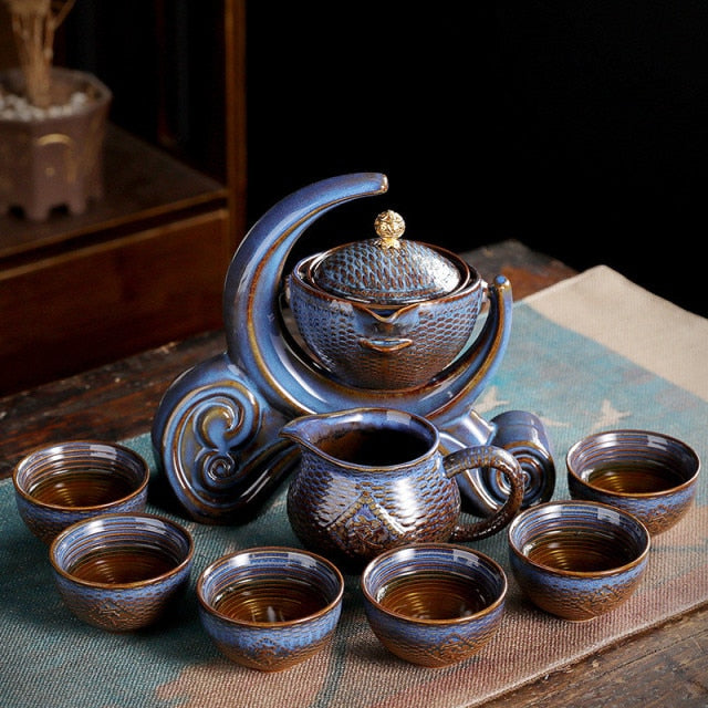 Lisslune | Unique Ancient Chinese Porcelain Teapot Set