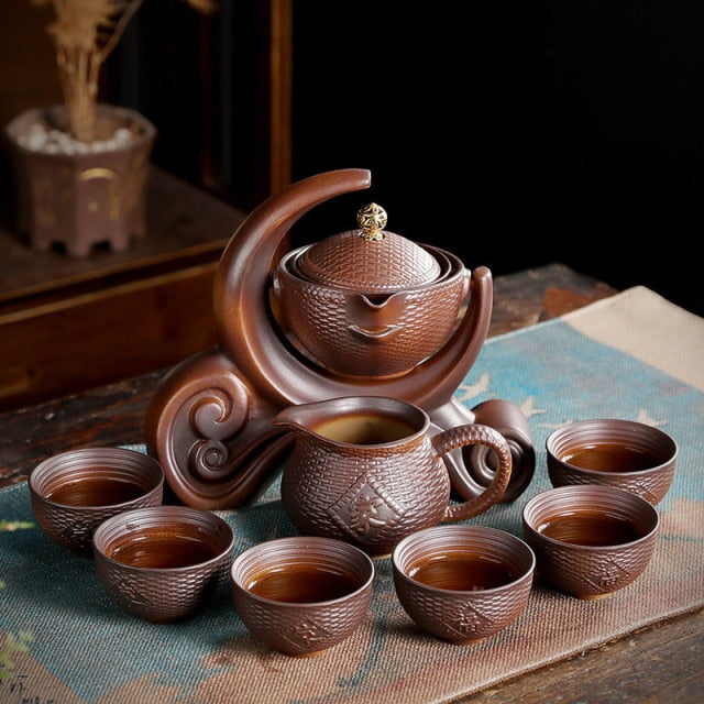 Lisslune | Unique Ancient Chinese Porcelain Teapot Set