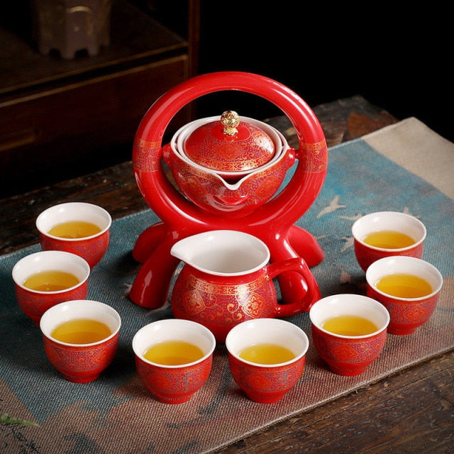 Lisslune | Unique Ancient Chinese Porcelain Teapot Set