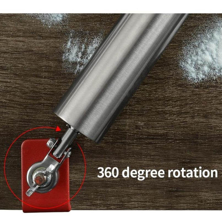 Lisslune | Stainless Steel Easy Dough Roller Pin
