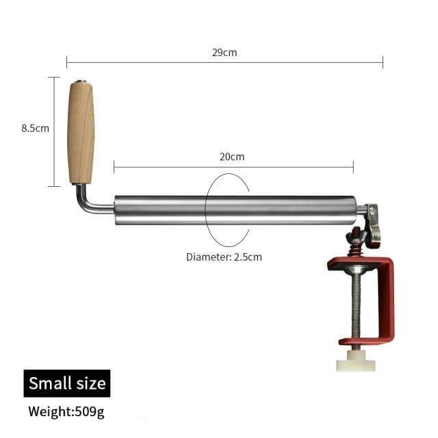 Lisslune | Stainless Steel Easy Dough Roller Pin