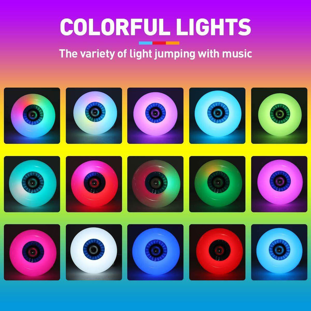 Lisslune | Modern LED Ceiling Bluetooth Music Light Bulb Lamp