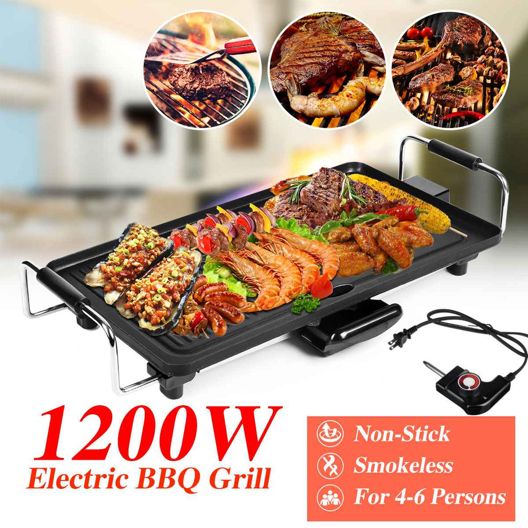 Lisslune | Non-Stick Electric Smokeless Indoor Grill