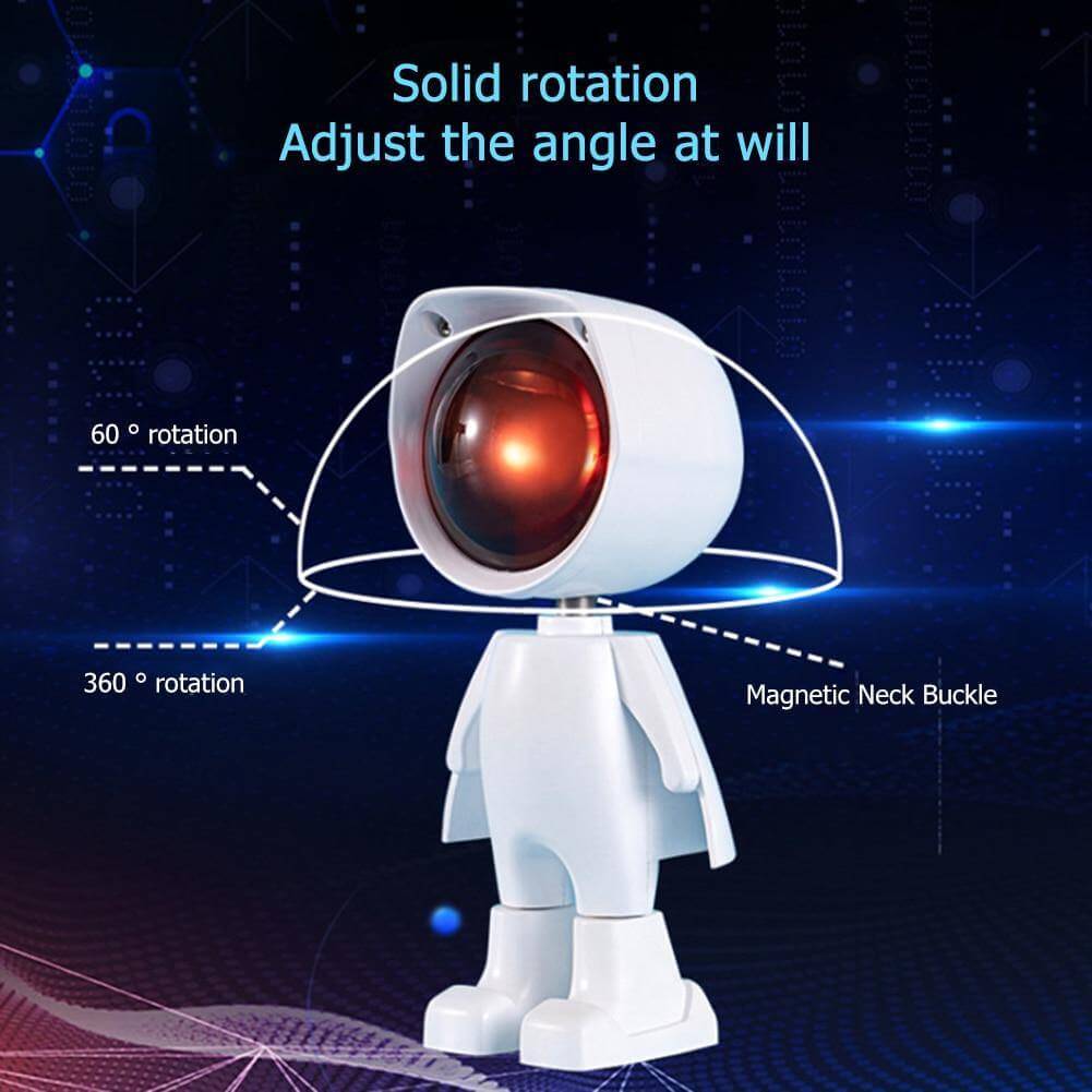 Lisslune | Atmospheric Sunset Robot Lamp LED