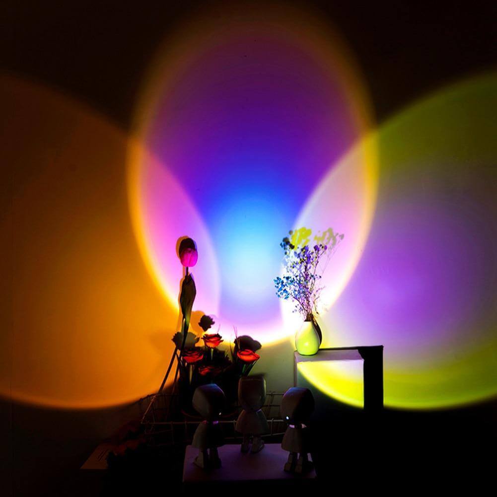 Lisslune | Atmospheric Sunset Robot Lamp LED
