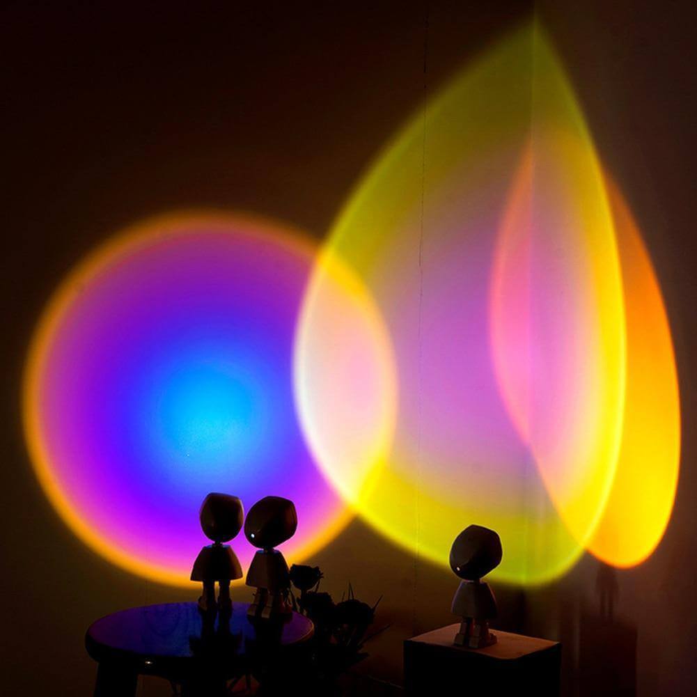 Lisslune | Atmospheric Sunset Robot Lamp LED
