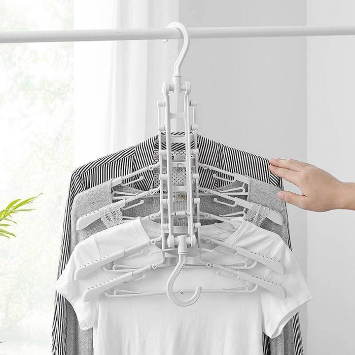 Lisslune | Foldable Non Slip Easy Storage Smart Clothes Hanger