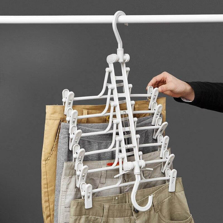 Lisslune | Foldable Non Slip Easy Storage Smart Clothes Hanger