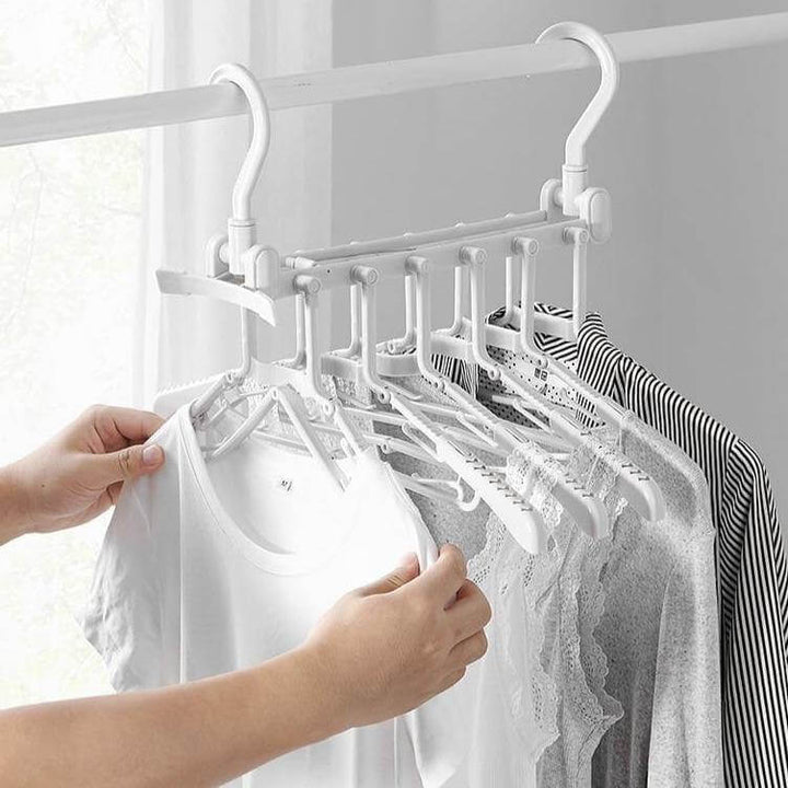 Lisslune | Foldable Non Slip Easy Storage Smart Clothes Hanger