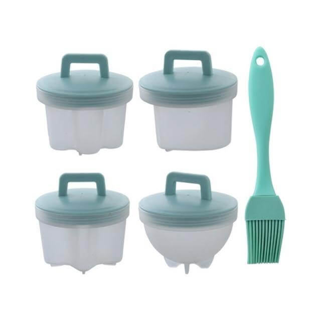 Lisslune | 4pcs Silicone Steamed Egg Cooker