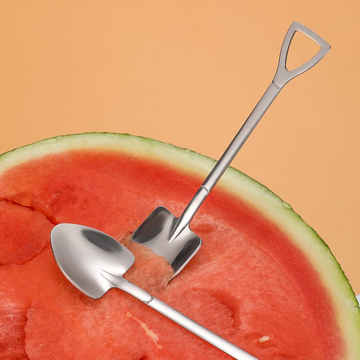 Lisslune | Creative Shovel Shape Dessert Spoons