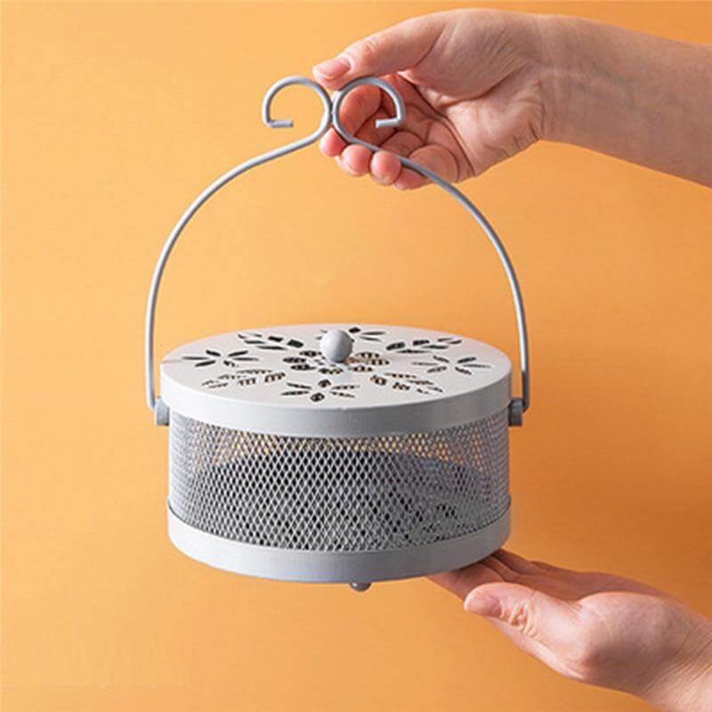 Lisslune | Iron Metal Hollow Decorative Mosquito Incense Box