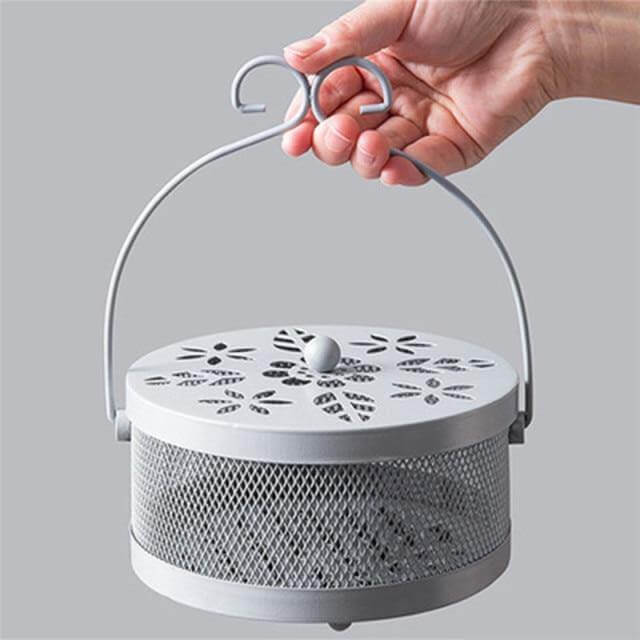Lisslune | Iron Metal Hollow Decorative Mosquito Incense Box