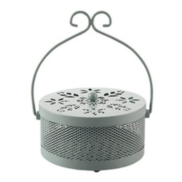 Lisslune | Iron Metal Hollow Decorative Mosquito Incense Box