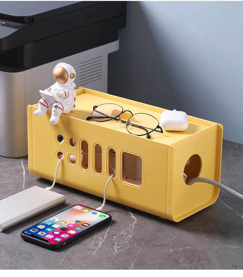 Lisslune | Colorful Easy Wire Storage Socket Organizer