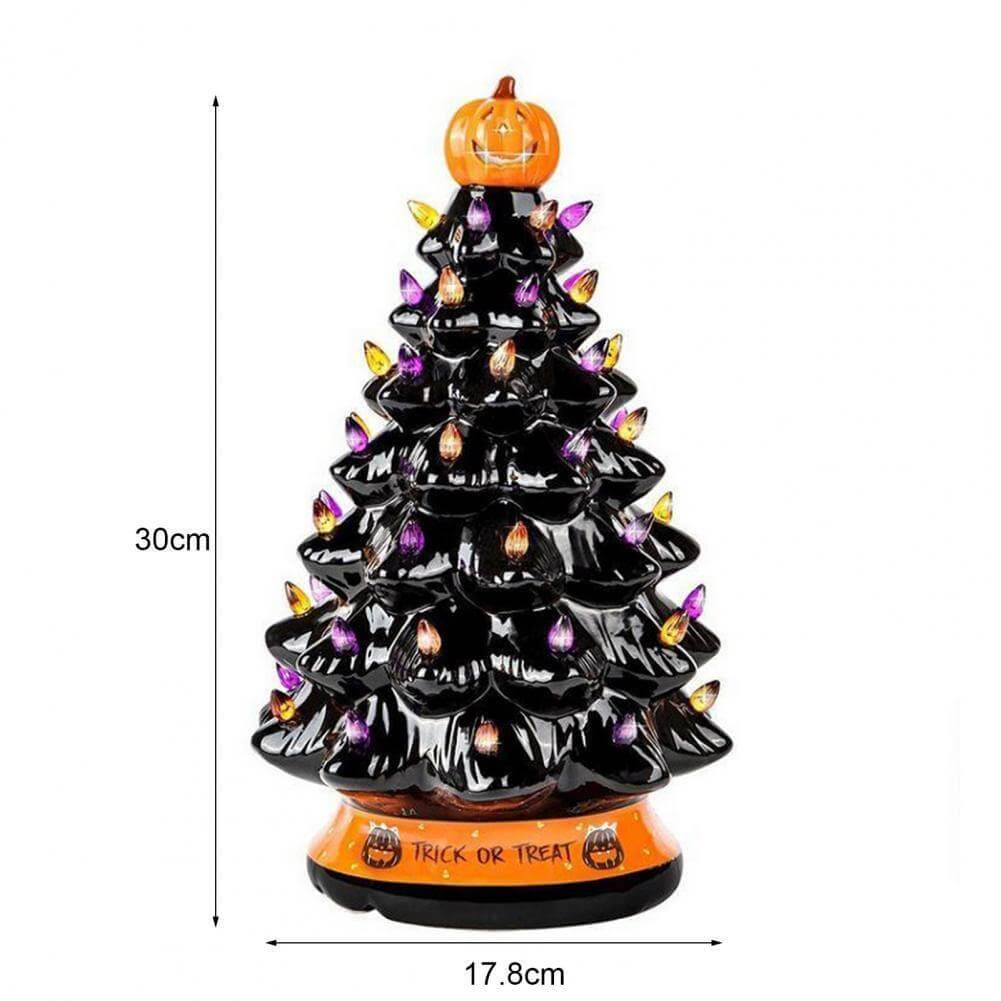 Lisslune | LED Light Halloween Pumpkin Ornament Tree