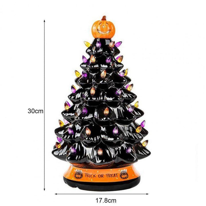 Lisslune | LED Light Halloween Pumpkin Ornament Tree