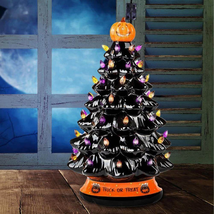 Lisslune | LED Light Halloween Pumpkin Ornament Tree