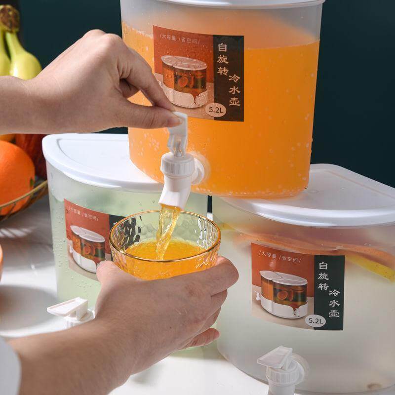 Lisslune | 5200ML Rotating Multi Drink Dispenser