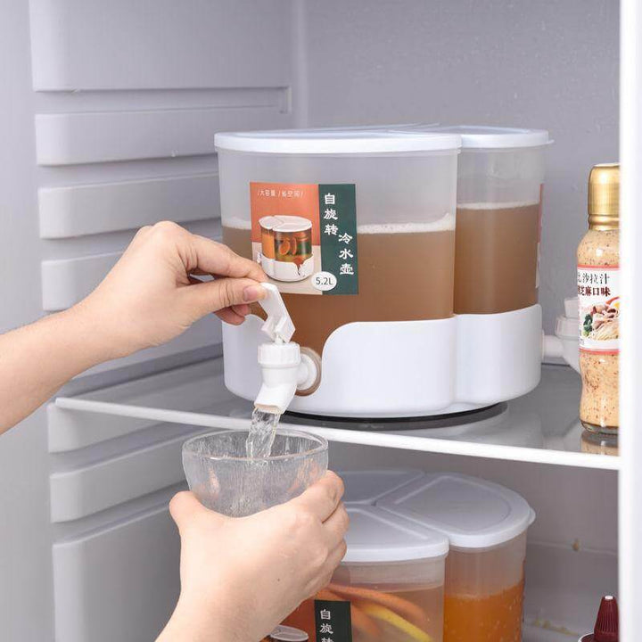 Lisslune | 5200ML Rotating Multi Drink Dispenser