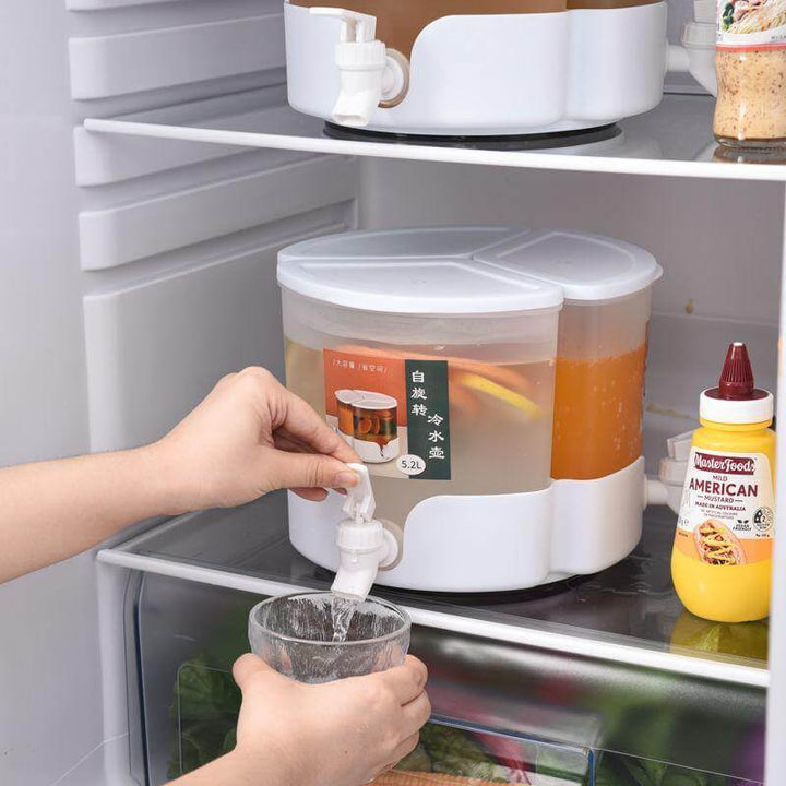 Lisslune | 5200ML Rotating Multi Drink Dispenser