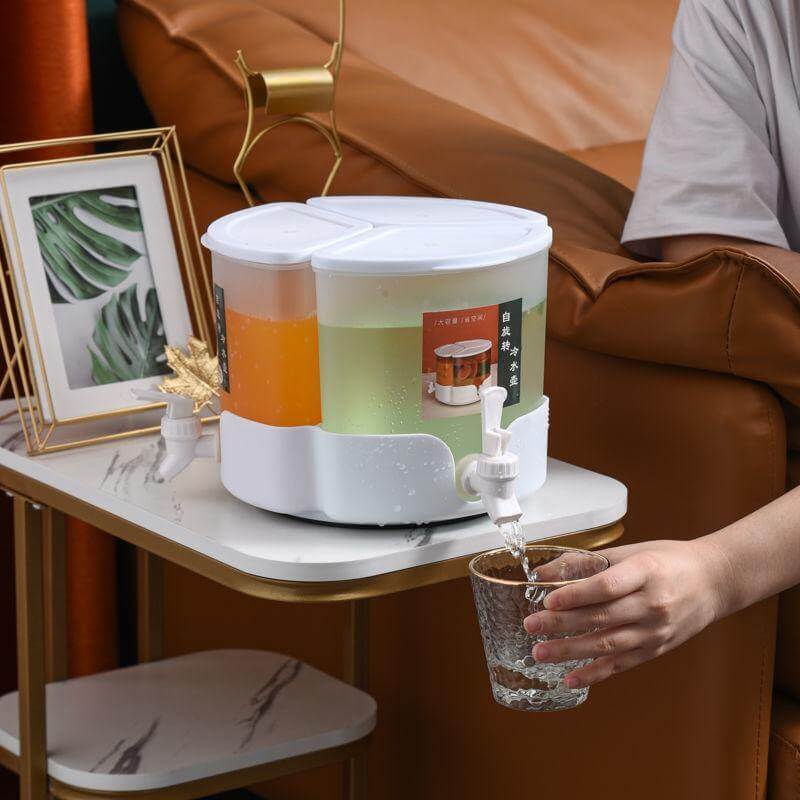 Lisslune | 5200ML Rotating Multi Drink Dispenser