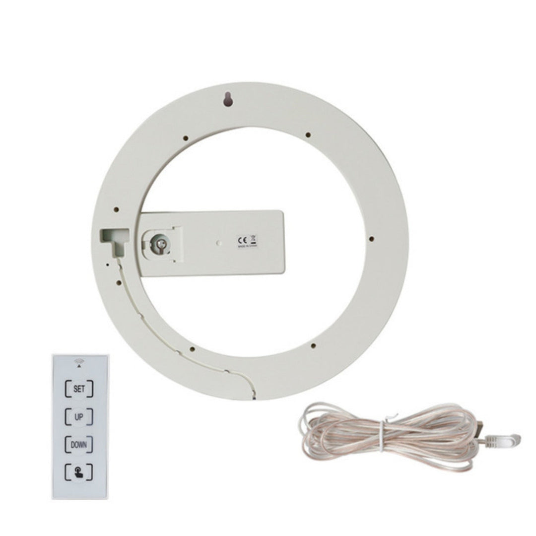 Lisslune | LED Ring Lamp Wall Clock