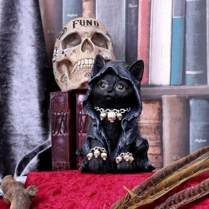 Lisslune | Resin Black Cat Statue Decor