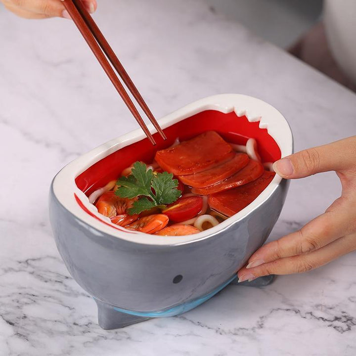 Lisslune | Shark Attack Single Large Bowl