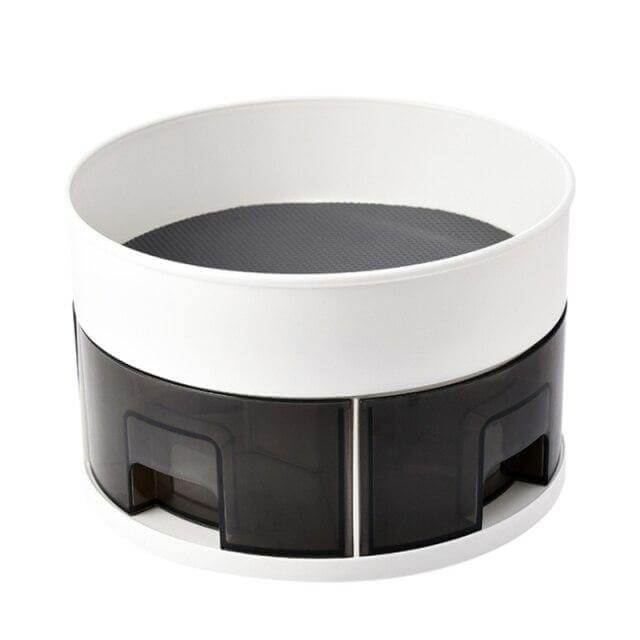 Lisslune | 360 Rotating Lazy Kitchen Spice Rack Organizer