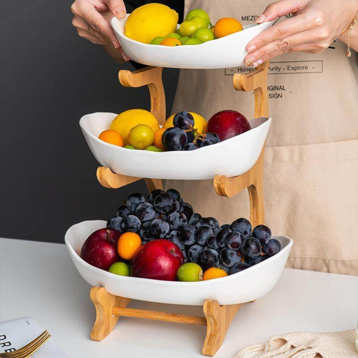 Lisslune | Multi-layer Modern Fruit Snack Plate Rack