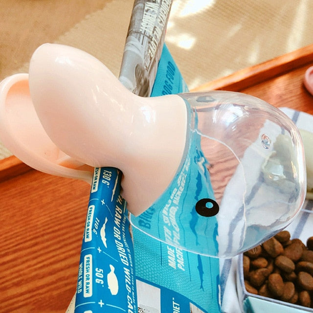 Lisslune | Duck Shape Sealing Clip Spoon