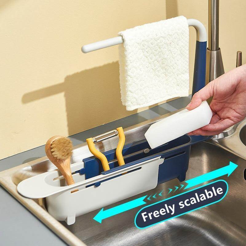Lisslune | 2in1 Kitchen Sink Folding Drain Rack