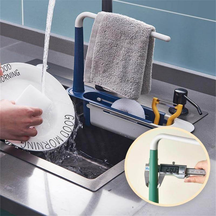 Lisslune | 2in1 Kitchen Sink Folding Drain Rack