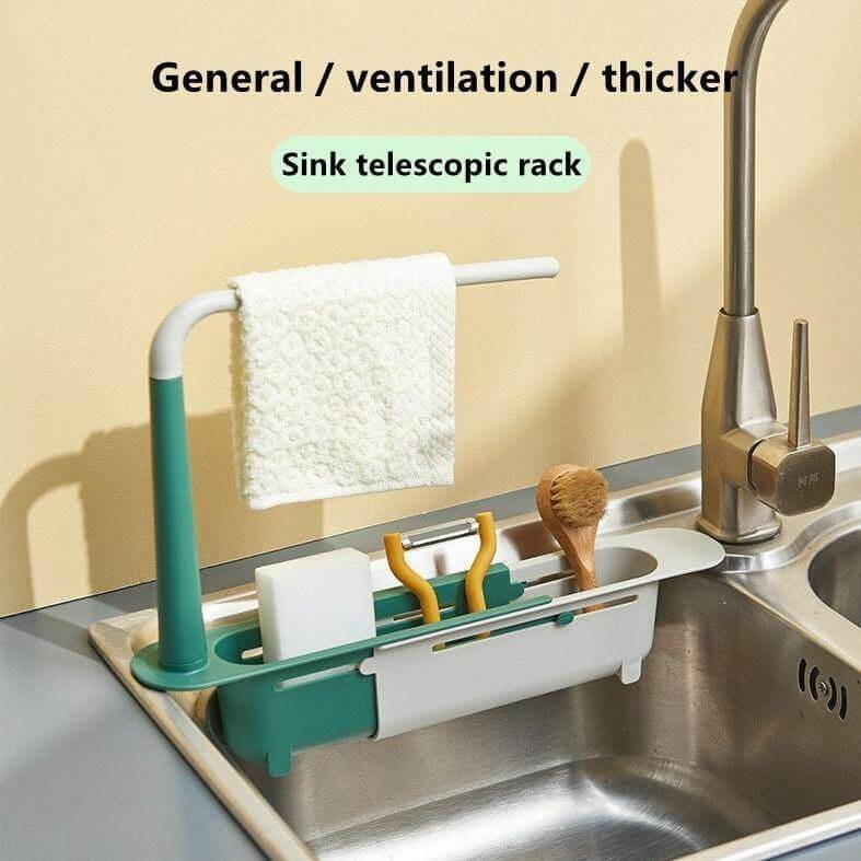 Lisslune | 2in1 Kitchen Sink Folding Drain Rack