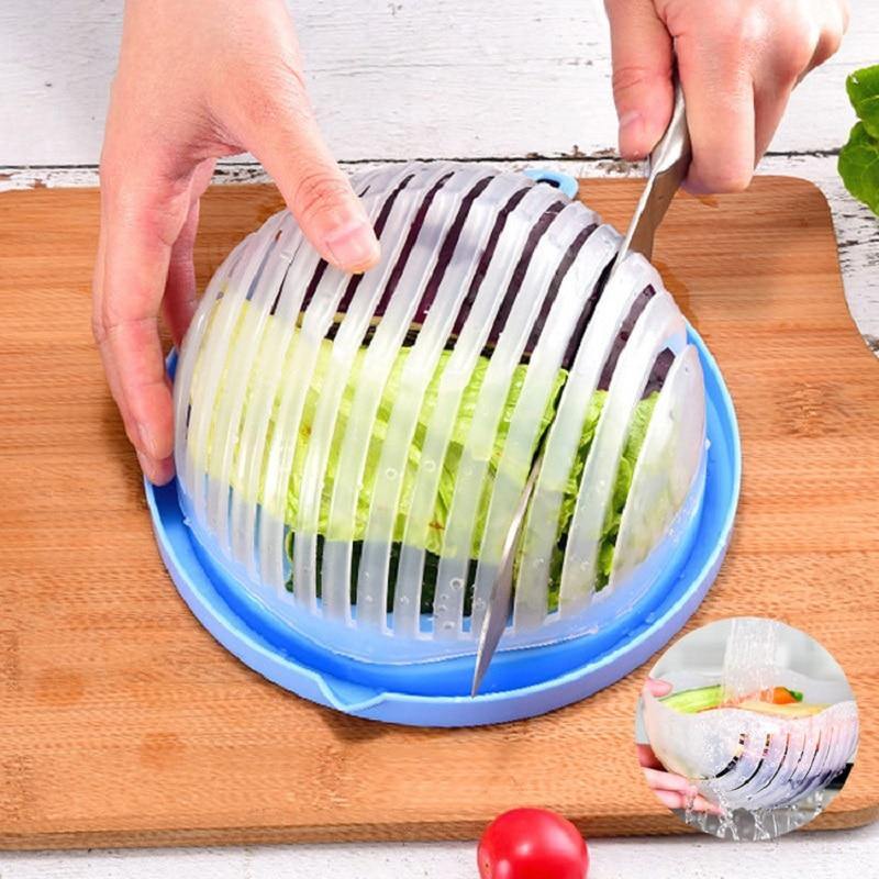 Lisslune | 3in1 Vegetable Draining Cutter Basket